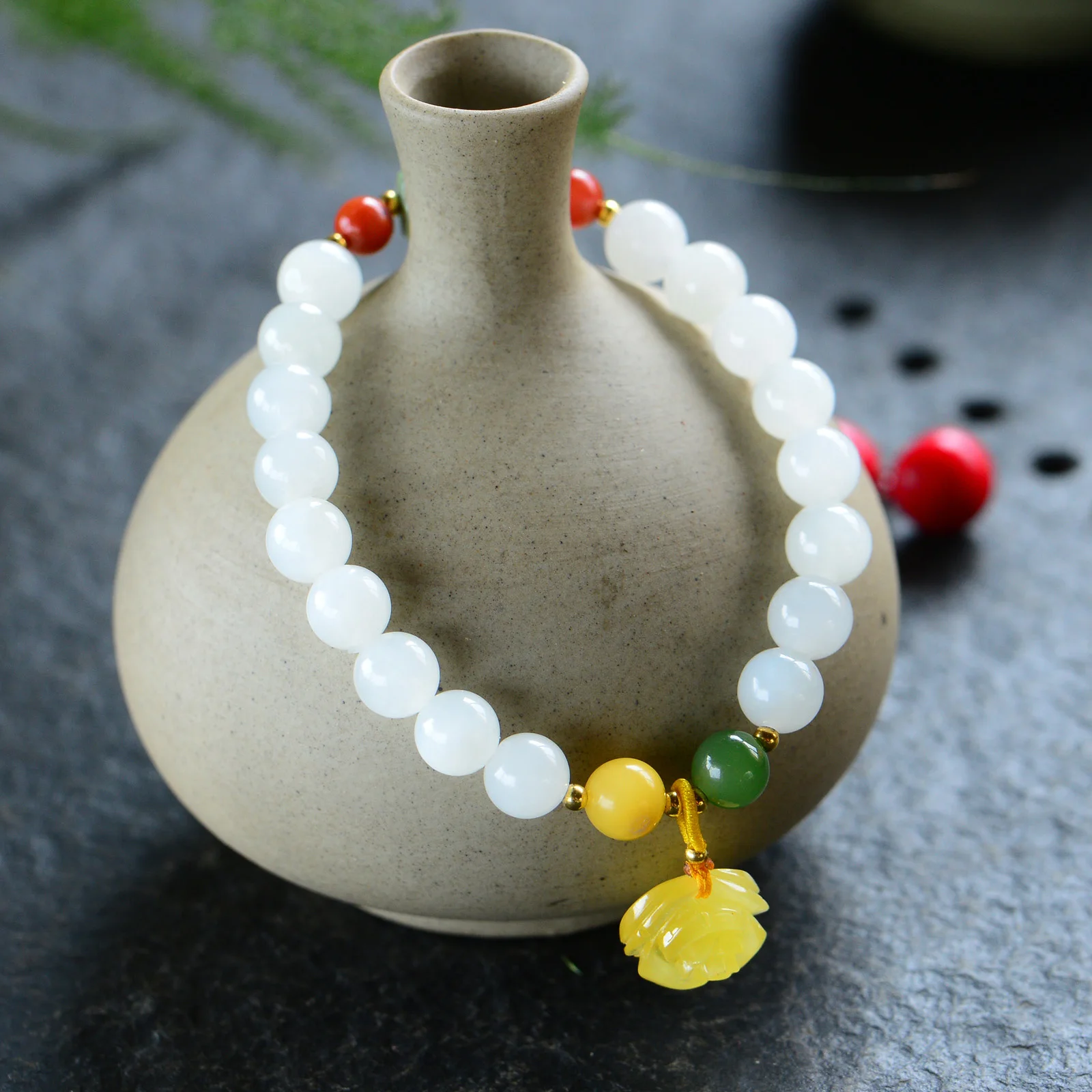 

Handmade Authentic Hetian Bracelets