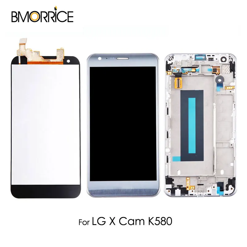 

Replacement For LG K580 X CAM Display LCD Screen Touch Glass Digitizer Full Assembly With/No Frame 100% Tested 5.2'' Gold Silver