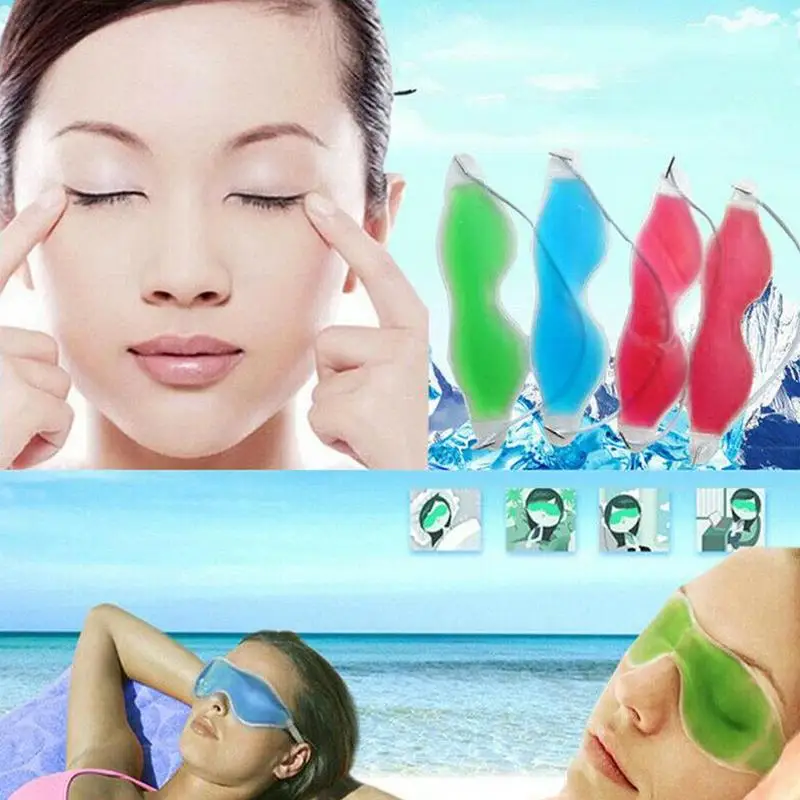 

1Pc Beauty Ice Goggles Remove Dark Circles Relieve Eye Fatigue Gel Eye Masks Sleep Eye Mask Blindfold