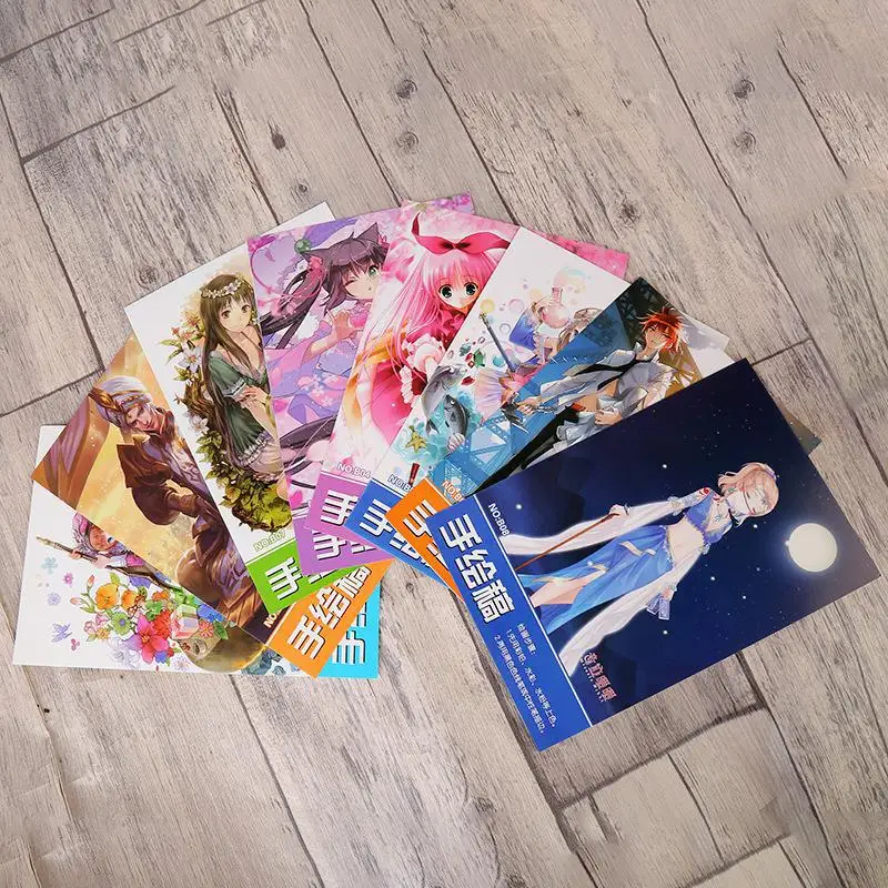 

A5 Cartoon Painting Line Copy Colour Books Cartoon Ninja Pirate King Conan Notebooks Drawing Notebooks