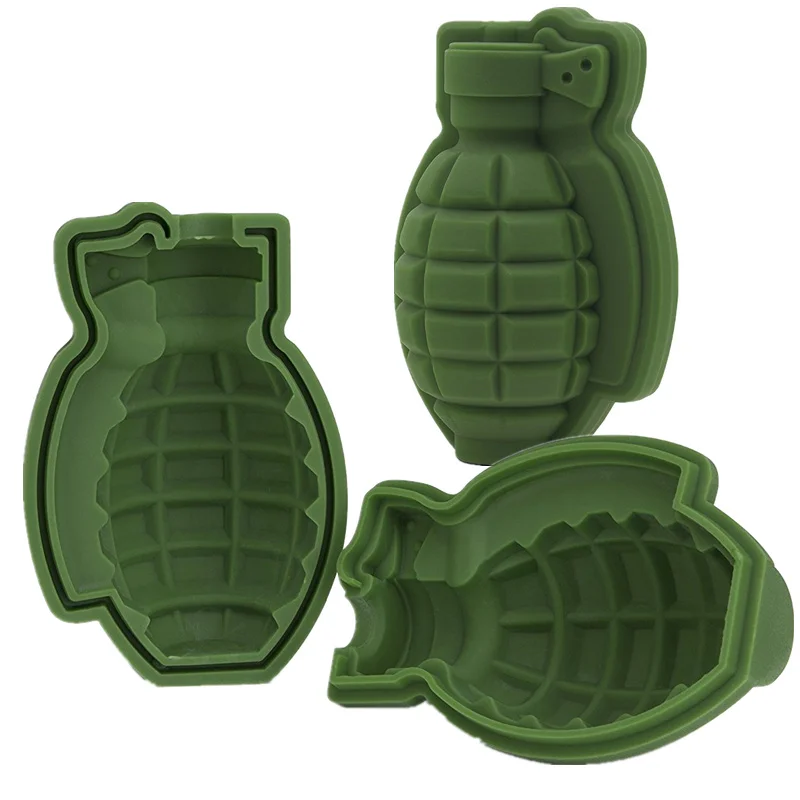 Grenade Silicone Mold 1