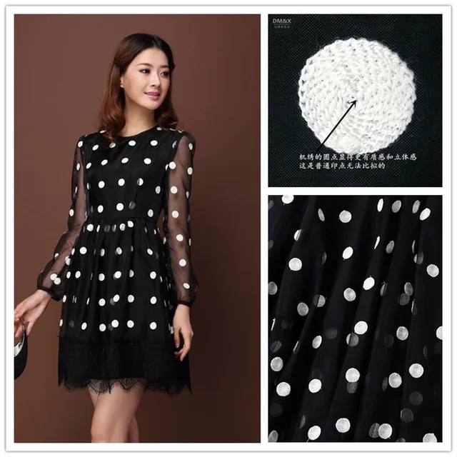Cheap Organza Embroidery Fabric Black And White Circle Geometric Best African Dress Patterns For Sewing Cheap Organza Embroidery Fabric Black And White Circle Geometric Best African Dress Patterns For Sewing