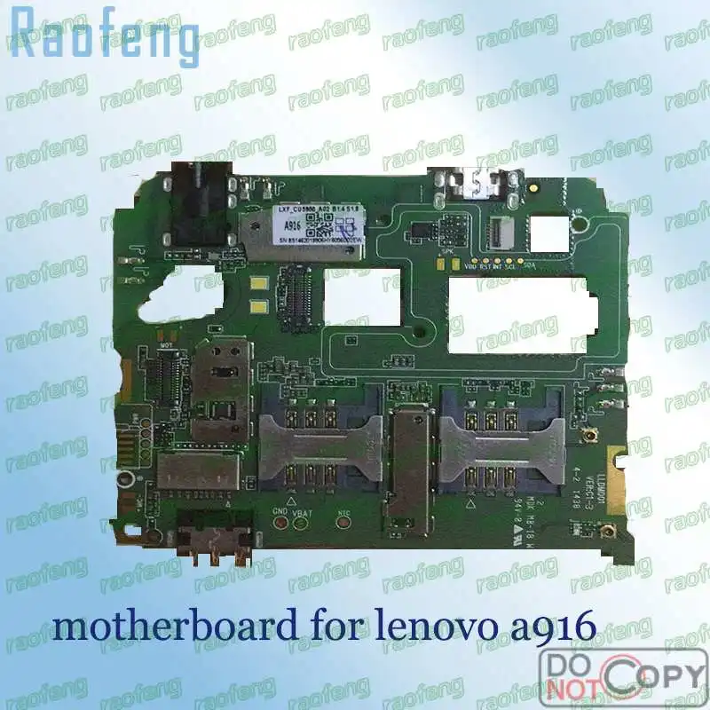 Raofeng сменная разблокированная материнская плата для lenovo a916 с системой android