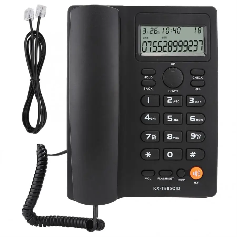 

Caller ID Telephone Hands-free Calling Home Office Hotel Landline Phone English