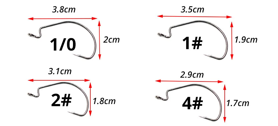 20 шт./лот, широкий рыболовный крючок из высокоуглеродистой стали, рыболовный крючок для мягкой приманки, рыболовные снасти, аксессуары, Pesca TP1066