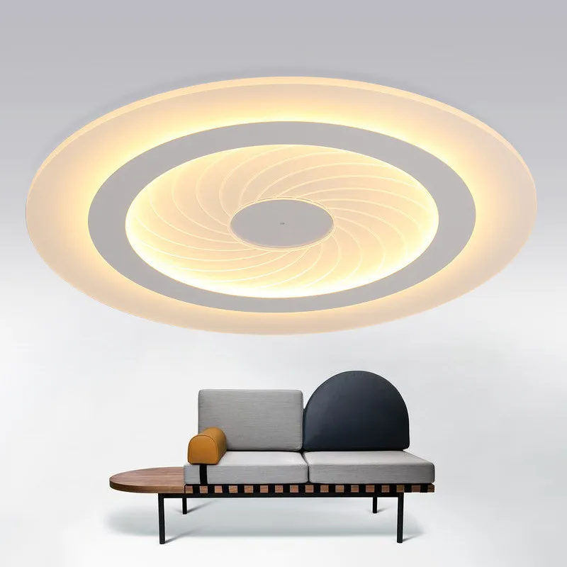 

Modern Ultra-thin LED Ceiling Lights with 2.4G RF Remote Group Controlled Dimmable Color for Livingroom Bedroom Hotel
