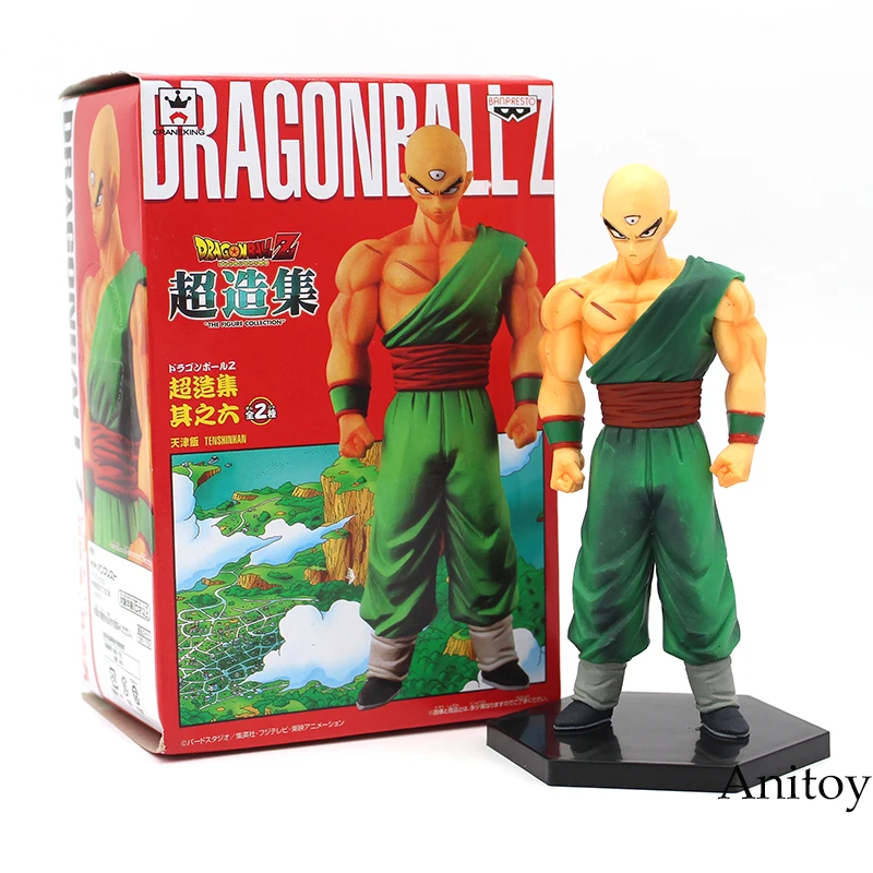

Anime Dragon Ball Z Banpresto Tien Shinhan PVC Figure Collectible Toy with retail box 15cm