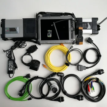 

MB Star C5 Compact 5 + Wifi Icom Next for BMW + 1TB Mini SSD + Used Xplore Tablet IX104 I7 4G for Auto Diagnostic Tool Scanner