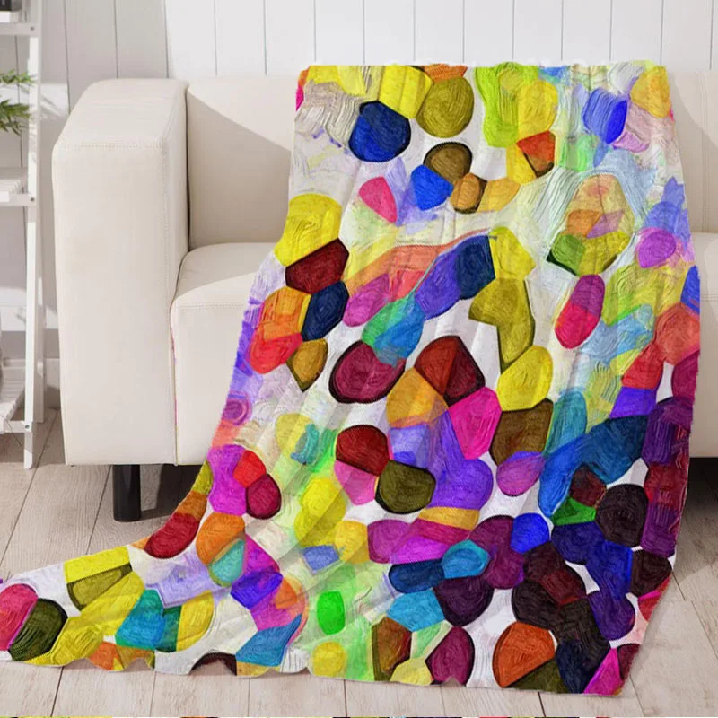 Buy 3D Printed Multi color Art Blanket Dragon Adults