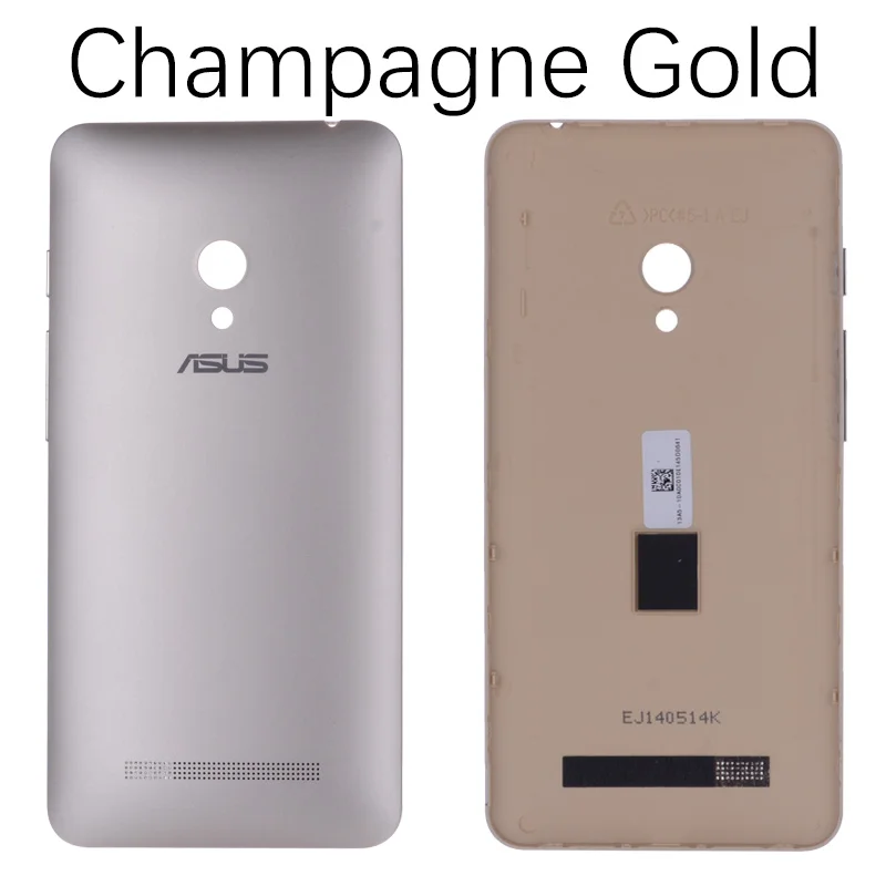 Задняя крышка для ASUS Zenfone 6 на батарею A600CG A601CG T00G черный белый золотой - Цвет: Gold