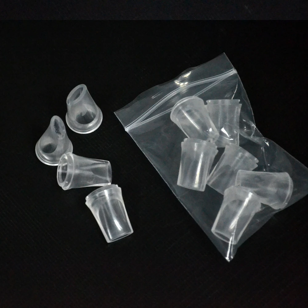 20pcs/bag PFT-68S Digital Breath Alcohol Tester Breathalyzer Mouthpieces Blowing Nozzle for Keychain Alcohol Tester Mouthpieces