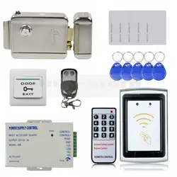 Diysecur 125 кГц RFID считыватель без клавиатуры Управление Лер + Электрический замок двери Управление доступом безопасности Системы полный