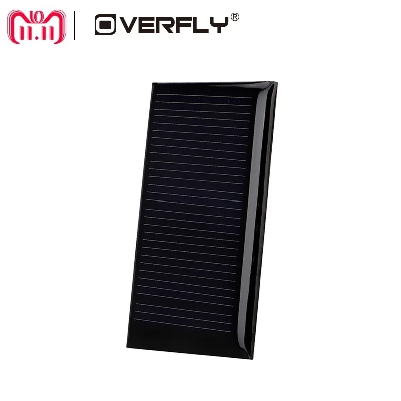 

Overfy Solar Panel Mini 5V 0.15W Power Panel System DIY Battery Cell Charger Module Portable Panneau Solaire Energy Board