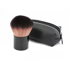 Professional Blush Brush Portable Powder Makeup Brush Large Cosmetic Makeup Brush with PU Bag Free Shipping