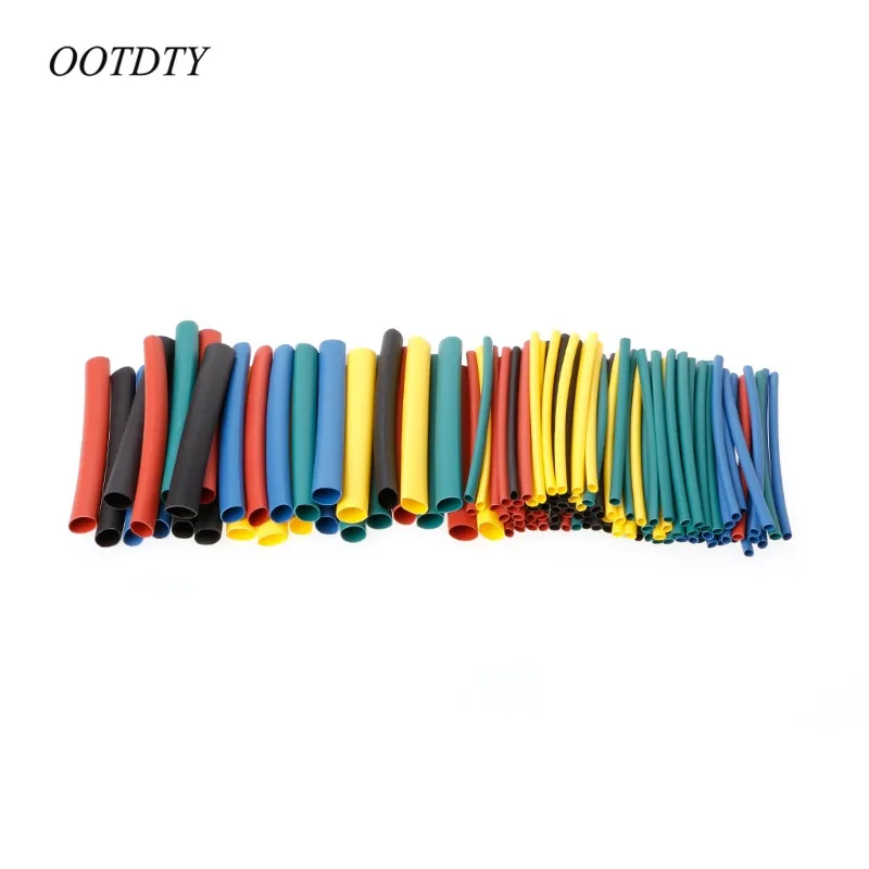 

OOTDTY 520 Pcs Electrical Insulation Heat Shrink Tube Tubing Wrap Wire Assorted Kit 60mm
