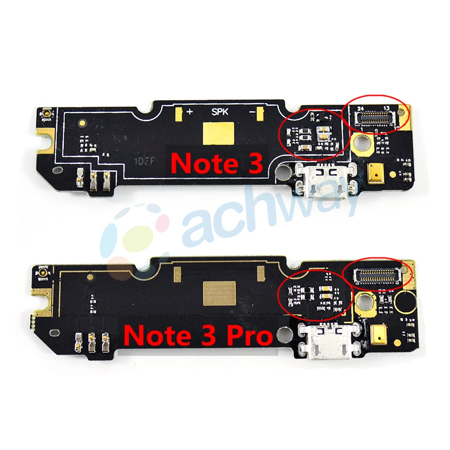 2 шт./лот для 5 &quotXiaomi Redmi Note 3 USB порт зарядки гибкий кабель разъем зарядного