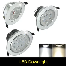 3 Вт/5 Вт/7 Вт/9 Вт/12 Вт/15 Вт потолочный светильник светодиодный светильник лампа Встраиваемый Точечный светильник для дома светодиодный драйвер может продаваться отдельно дропшиппинг