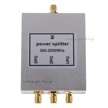 380~2500MHz 3-way SMA Power Divider/Splitter For GSM&CDMA&DCS Signal Booster Signal Booster Repeater dropshipping
