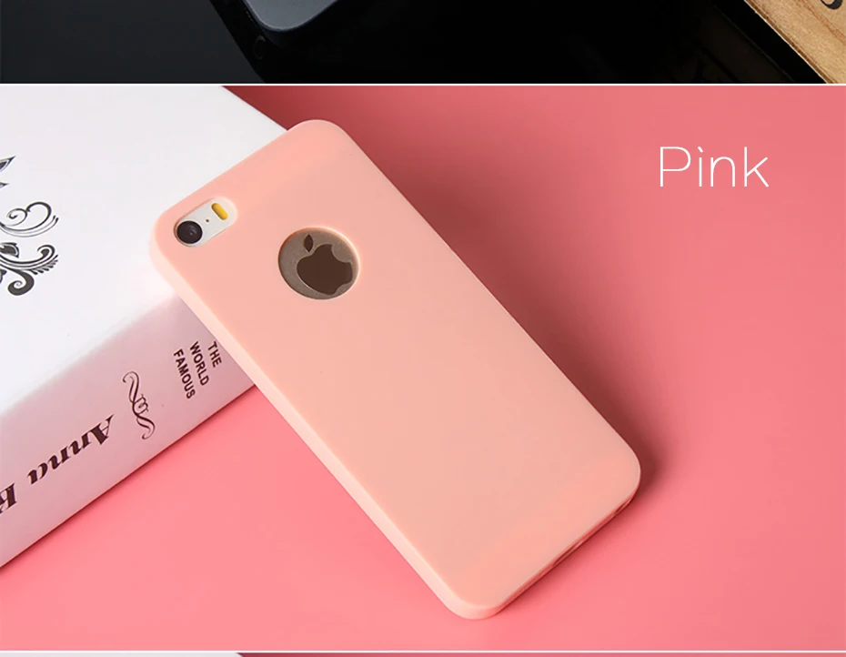MOUSEMI For iPhone 5S Case For iPhone SE 5 5S Shockproof 360 Girls Cute Case Candy Soft Silicone Case For iPhone 5S Fundas 5S SE (11)