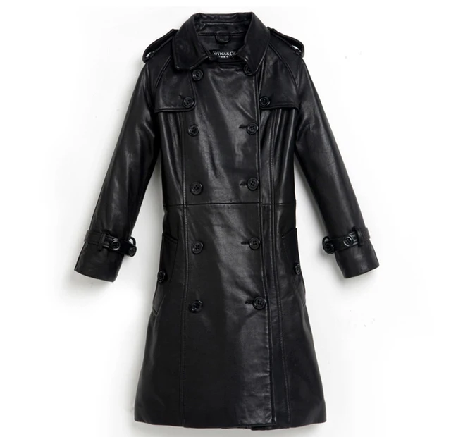 Caliente venta largo otoño mujeres chaquetas de cuero y abrigos ... Caliente venta largo otoño mujeres chaquetas de cuero y abrigos ...
