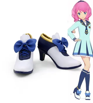 

New Aikatsu! Nijino Yume Cosplay Boots Anime women Shoes Custom Made For Halloween Carnival