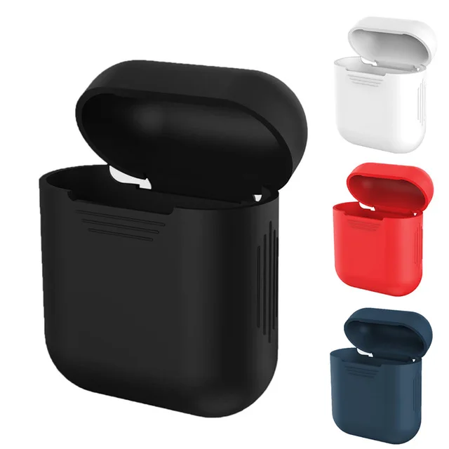 1 шт. ТПУ Силиконовые Bluetooth беспроводные наушники чехол для AirPods защитный