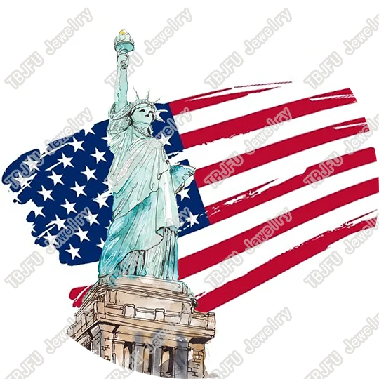 40 шт./лот 10 мм 12 мм 14 мм 16 мм Круглый американский государственный флаг США Стекло кабошон для самостоятельного изготовления ювелирных украшений своими руками и Компоненты T055 - Цвет: 8
