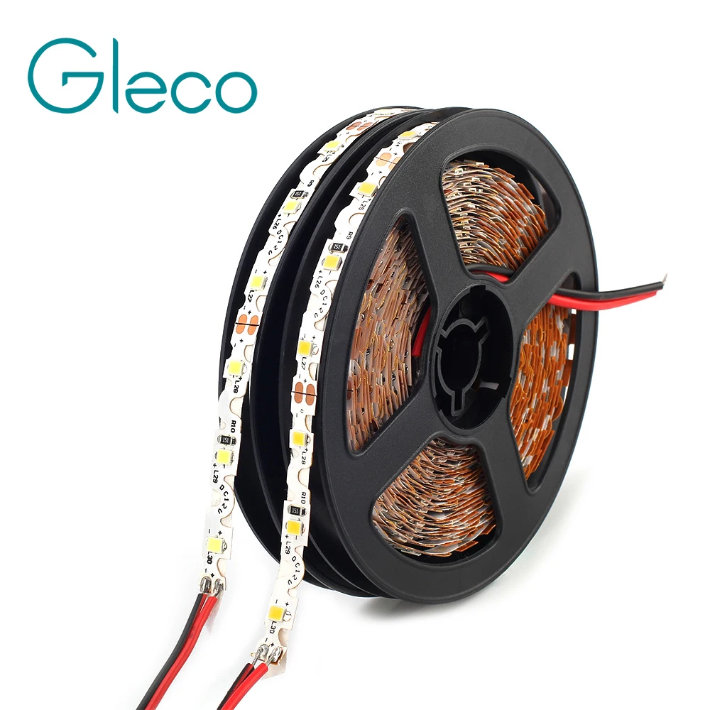 Светодиодная лента S образной формы 12 В постоянного тока 2835 SMD 60 светодиодов/м 5