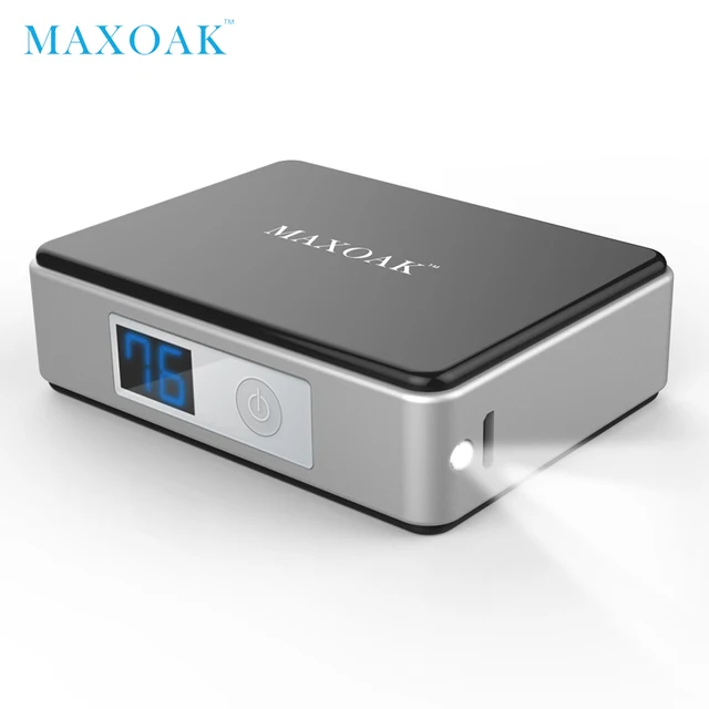 Power Bank Charger >> Maxoak 5200mah Mini Power Bank Portable External Battery Digital Power Bank Charger >> Maxoak 5200mah Mini Power Bank Portable External Battery Digital