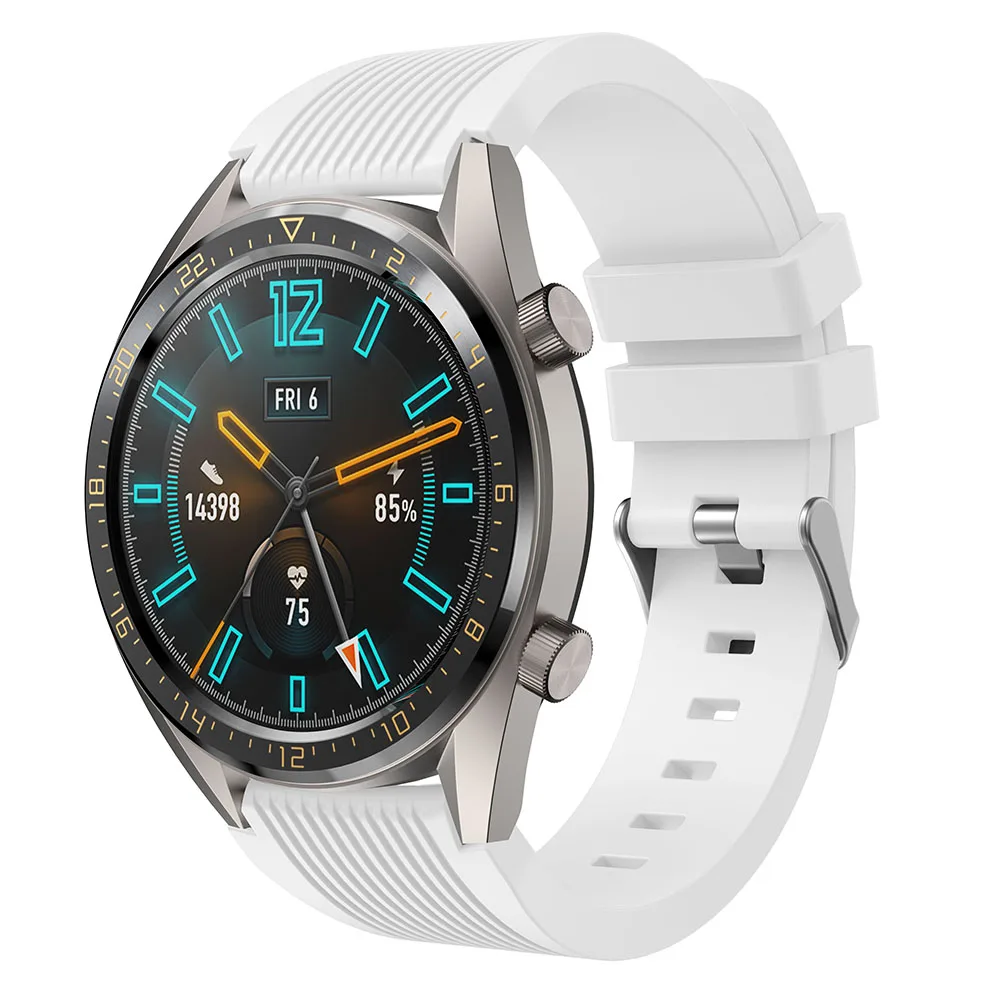 Резиновый ремешок для часов Huawei GT силиконовый 22 мм Samsung Gear S3 Классический/Frontier