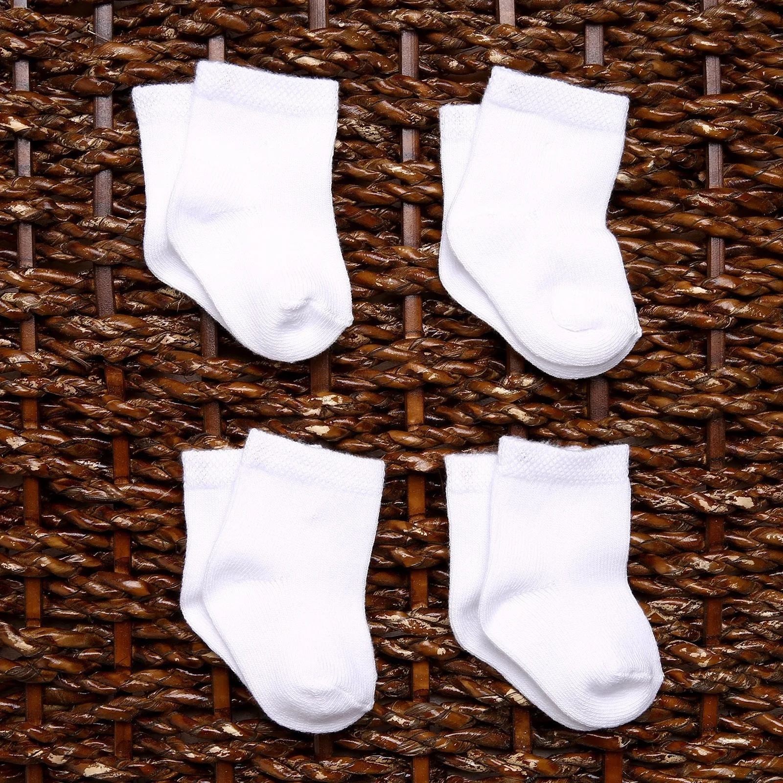 

ebebek HelloBaby Baby Socks 4 Pack - White