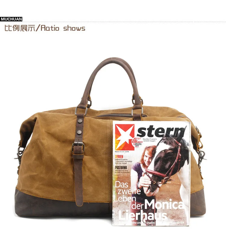 Large Capacity Portable Travelling Bag Mens Luggage 