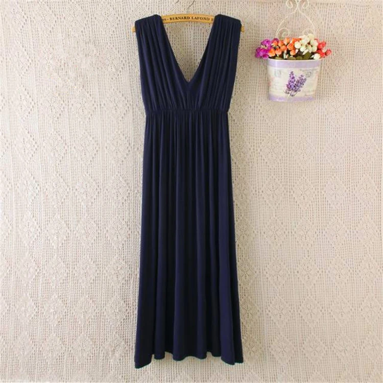 Pregnant Women Summer Maternity Clothing Elegant Comfortable Nursing Dresses Nursing Clothing Dress Loose Pregnant Dress Tops (9)