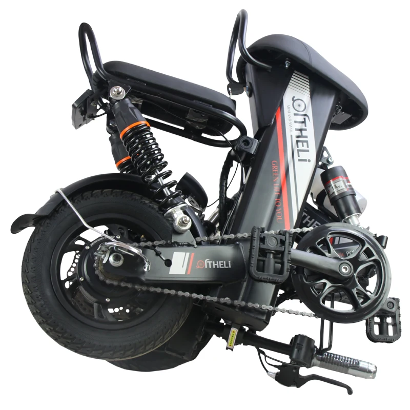 Мини электрический велосипед 12-дюймовый складной самокат для взрослых небольшого поколения литиевая батарея электрического велосипеда