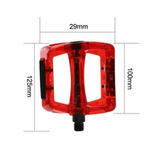 

MZ1010 Bicycle Pedal Plastic Ultralight Pedal MTB Mountain Bike Road Cycling Pedals Transparent Plastic Pedals Parts