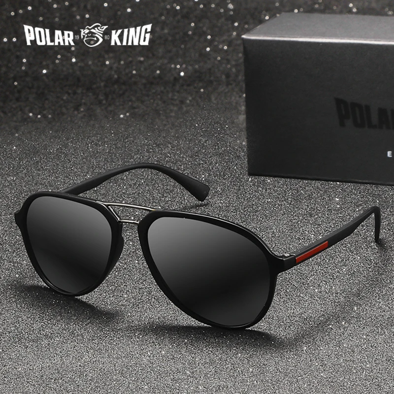 

POLARKING Brand Classic Designer Polarized Sunglasses For Men Driving Plastic Sun Glasses Male Fishing Eyewear Oculos de sol