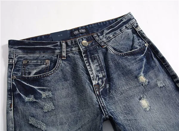 Уличная Для мужчин S Джинсы для женщин рваные джинсовые штаны Новый известный бренд Байкер Джинсы для женщин Для мужчин высокое качество