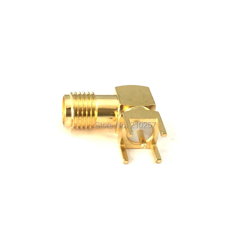 Frete Grátis Pces Antena Cobre-kwe Cotovelo rf Plug Soquete Crew Thread Hole 10 Sma 3 High Quality Telefonia e Comunicação