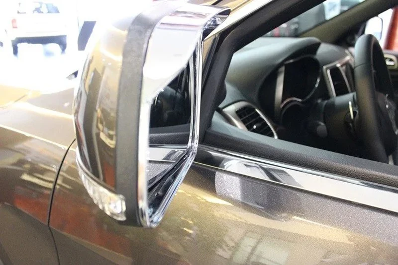 Для Dodge Journey JC / Fiat Freemont 2009 2019 хромированный чехол для зеркала заднего вида защита