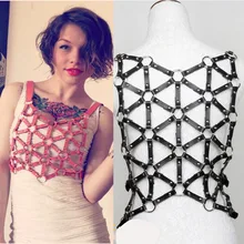 Связывание роскошные женские ремни через плечо сексуальные новые Рок Панк уличные ремни женские ремни регулируемые съемные для