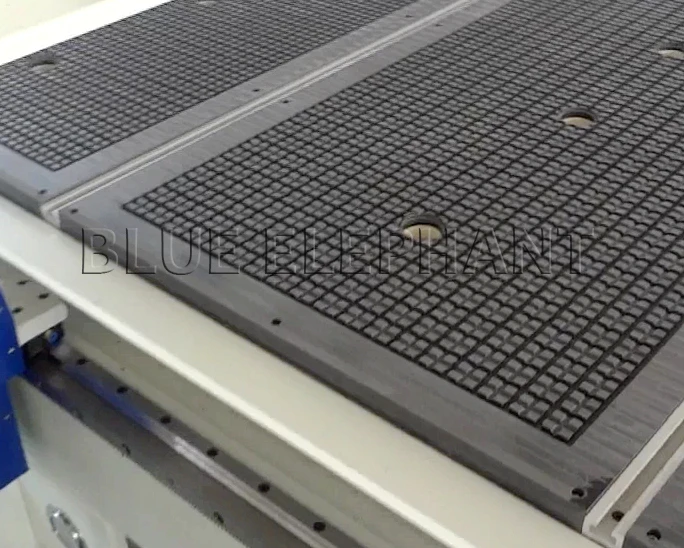 vacuum working table of 2040 combination woodworking machines