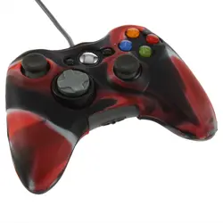 1 шт. Мягкая силиконовая оболочка чехол для Xbox 360 контроллер