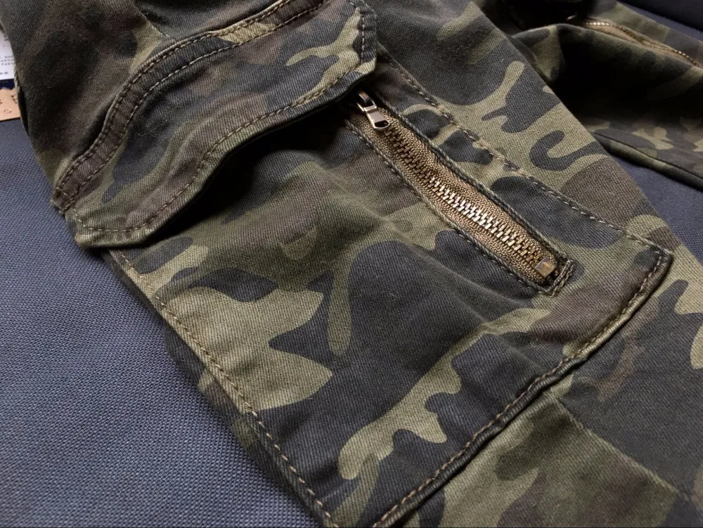 Европейская и американская женская Mid-Rise карманов camouglage стрейч джинсы мода slim fit джинсовые узкие брюки