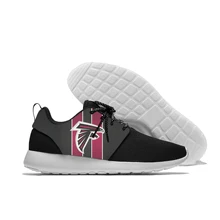 Men's Custom Shoes Low Top Big Logo Falcons Summer Breathable Big Logo Mesh Sneaker Canvas Shoes