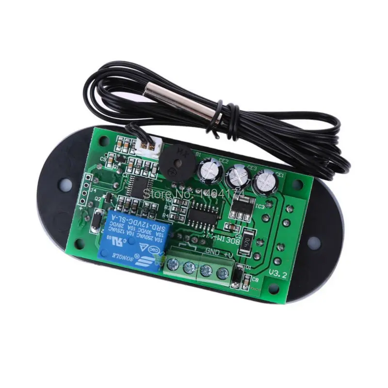 DC 220V Digital LED Heat Cool Thermostat Temperature Controller Sensor Hottest U