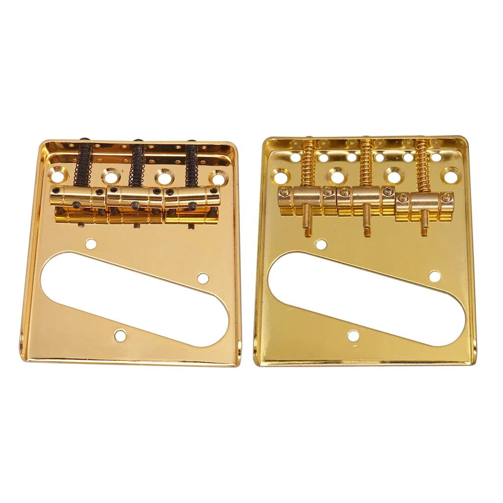 3 String Electric Guitar Saddle Tremolo Fixed Bridge for TL TELE Telecaster Guitar