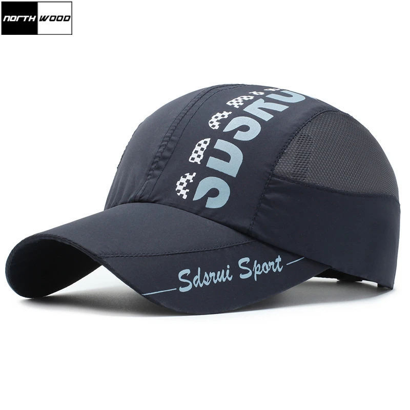 

[NORTHWOOD] 2019 Sports Breathable Baseball Cap Summer Mesh Cap For Men Women Quick Drying Snapback Gorras Dad Hat