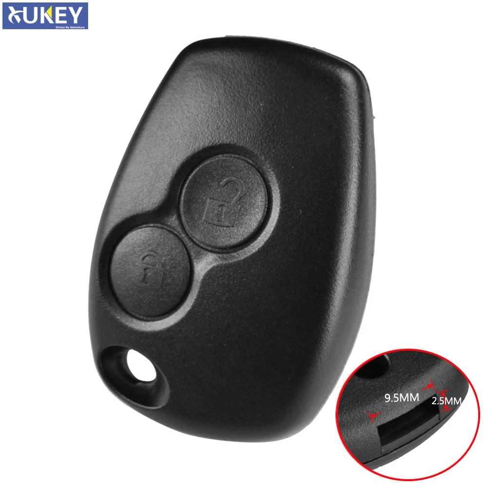 Car Key Shell Case Replacement For Renault Dacia Megane Modus Espace Laguna Fluence Clio Kangoo VAC102/NE73 Blade key case cover key case car key shell flip key fob shell