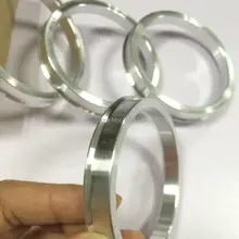 4 шт./лот 65,1 мм до 63,4 мм концентратор центриковые кольца OD = 65,1 мм ID = 63,4 мм алюминиевое колесо кольца ступицы