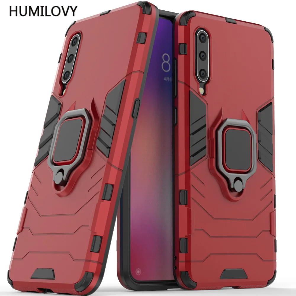Чехол для Xiaomi Mi 9 чехол с магнитным кольцом телефона защитный жесткий из ТПУ Mi9 |
